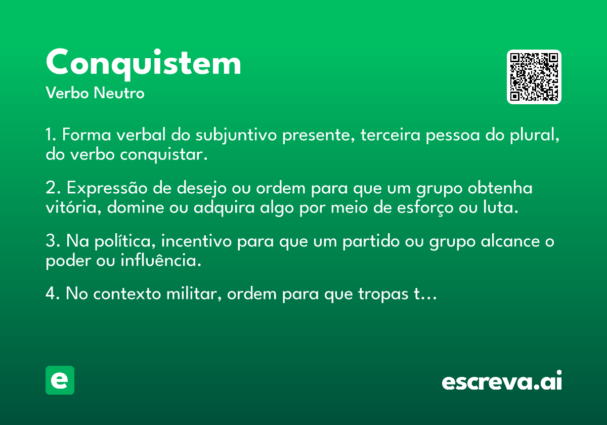 conquistem