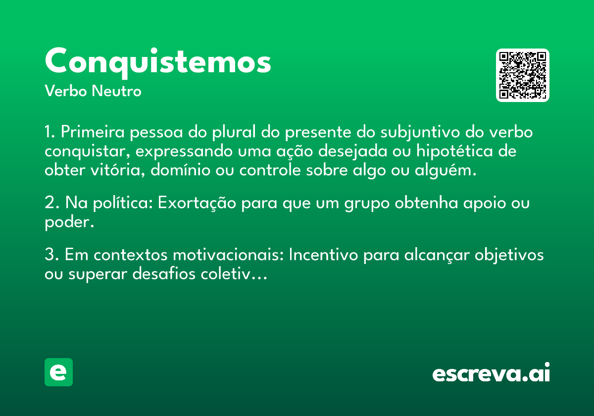 conquistemos