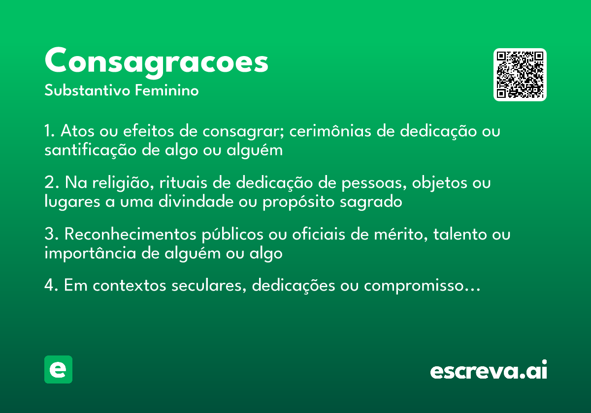 consagracoes