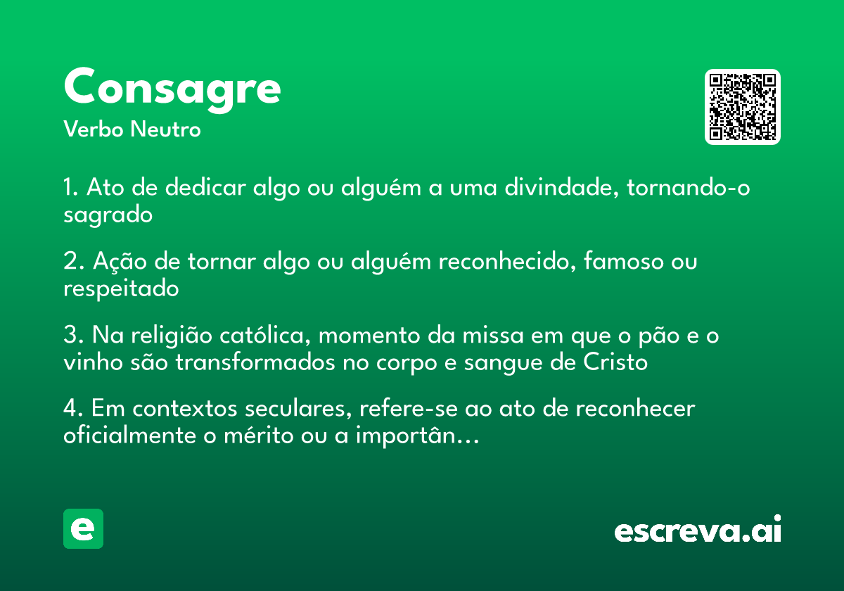 consagre