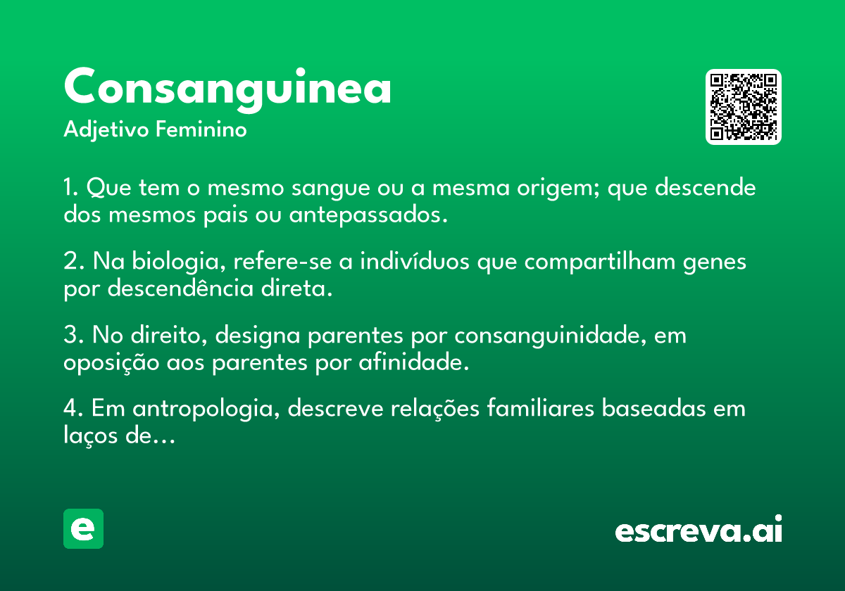 consanguinea