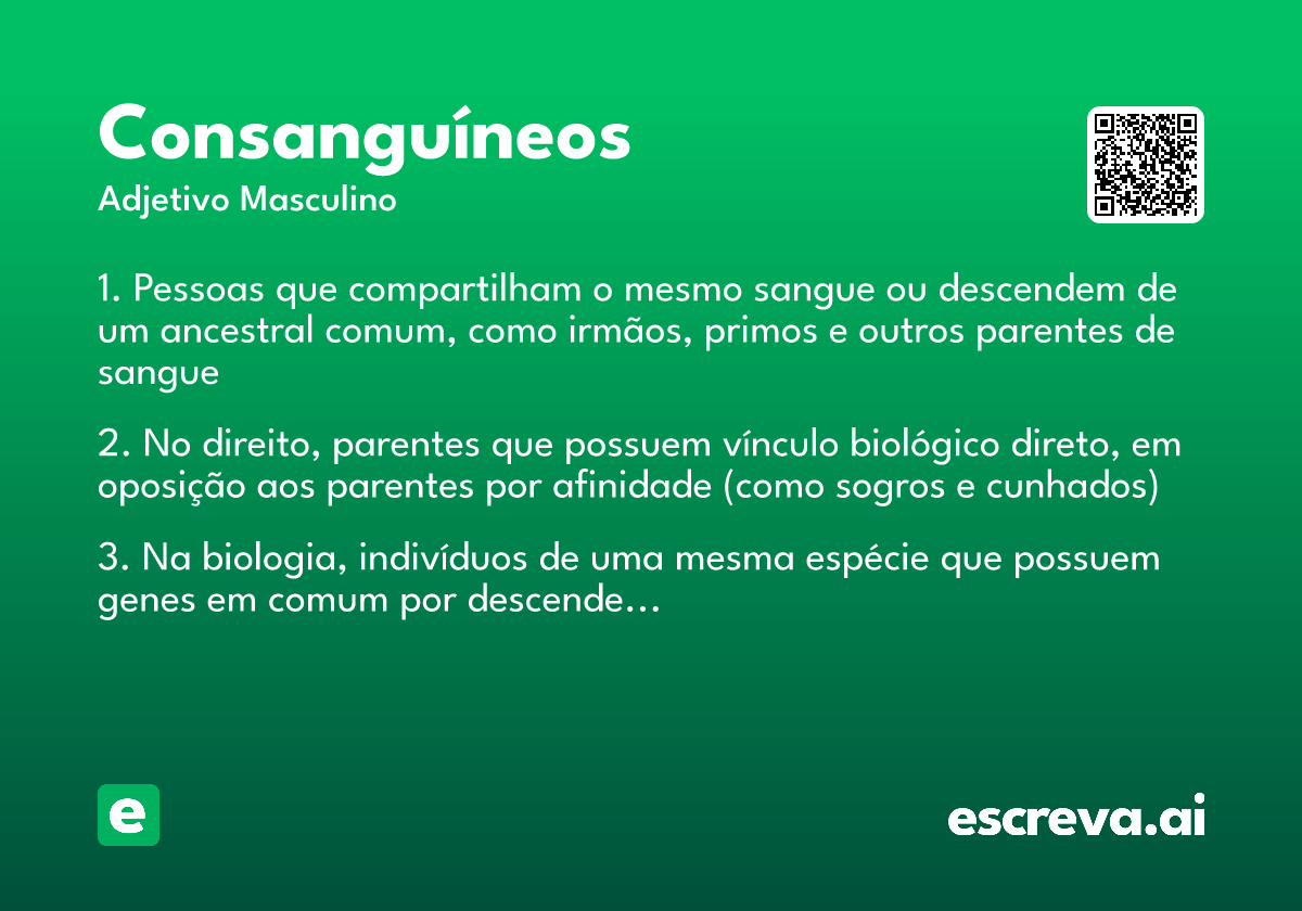 consanguíneos