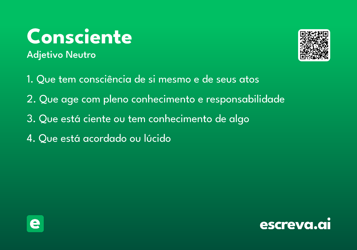 consciente