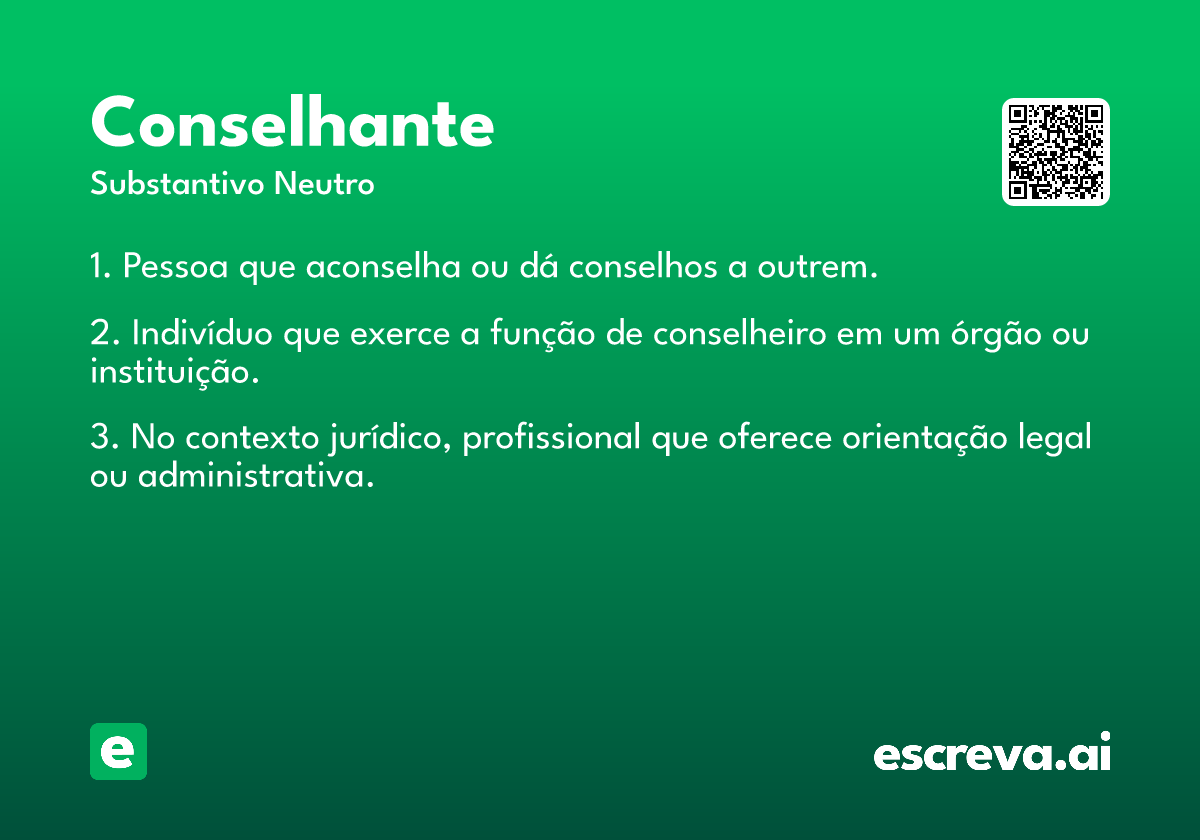 conselhante