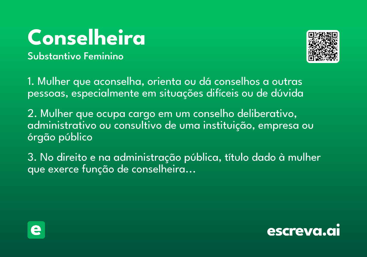 conselheira