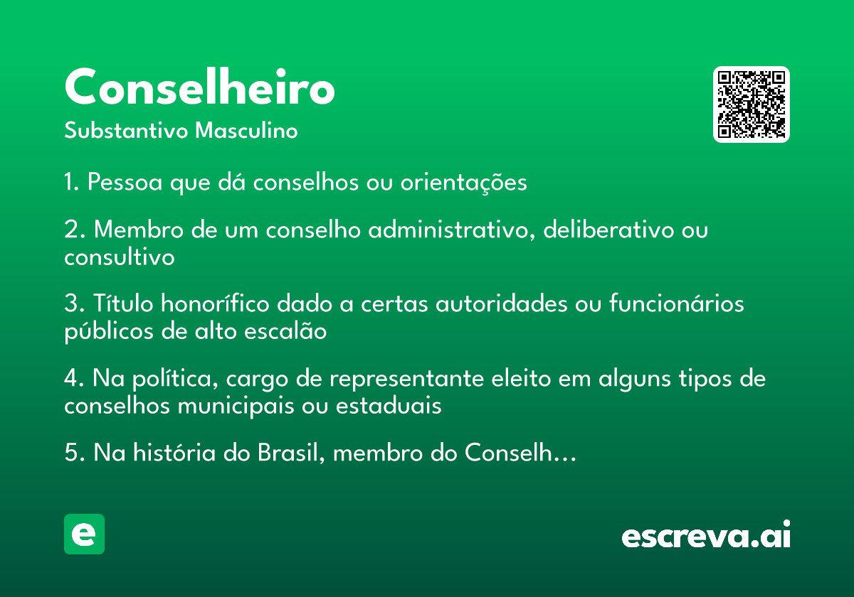 conselheiro