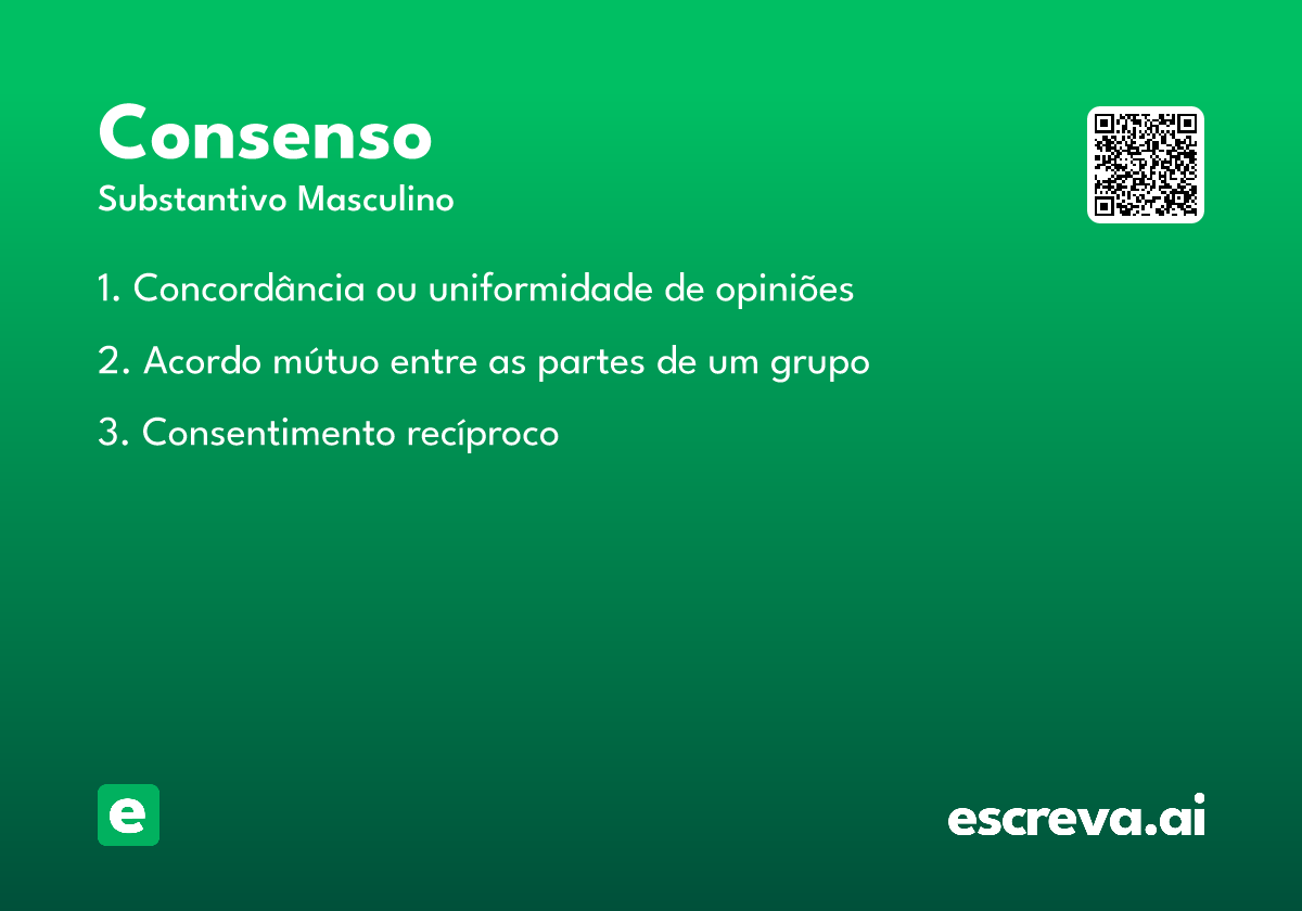 consenso