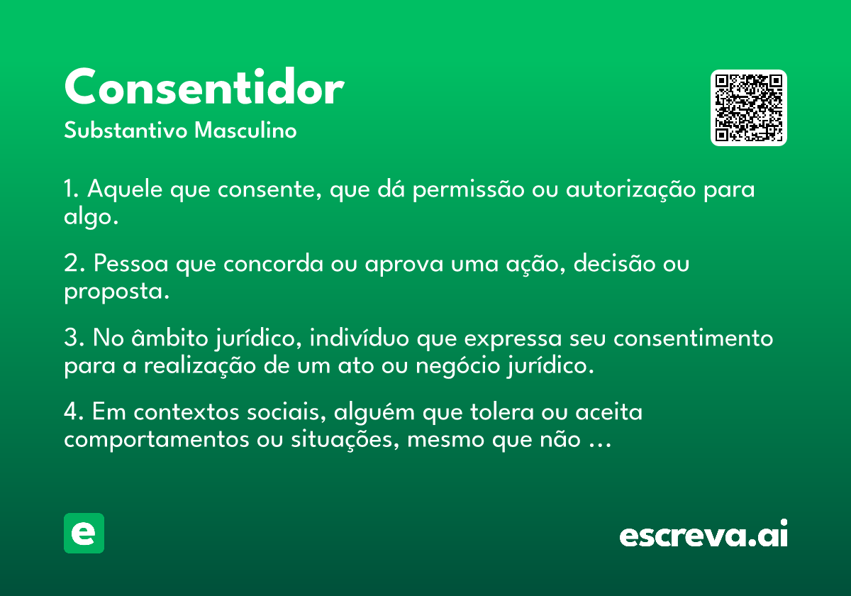 consentidor
