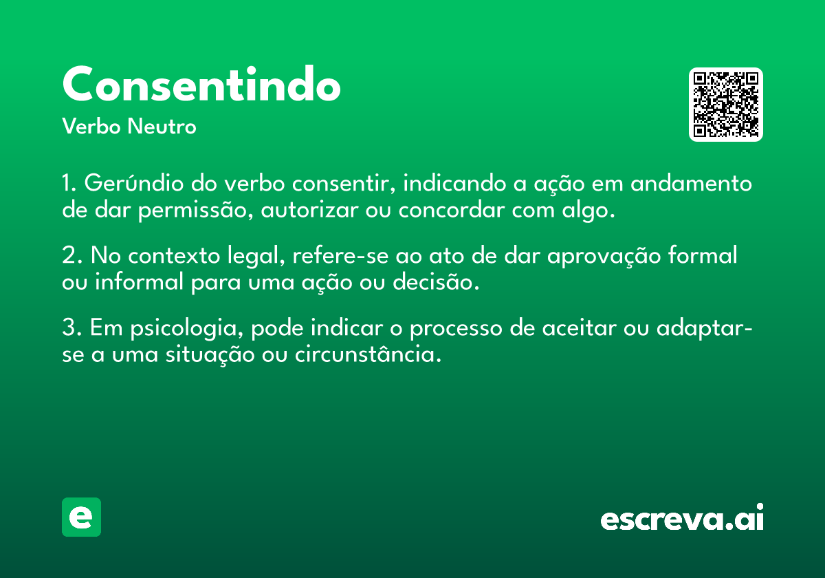 consentindo