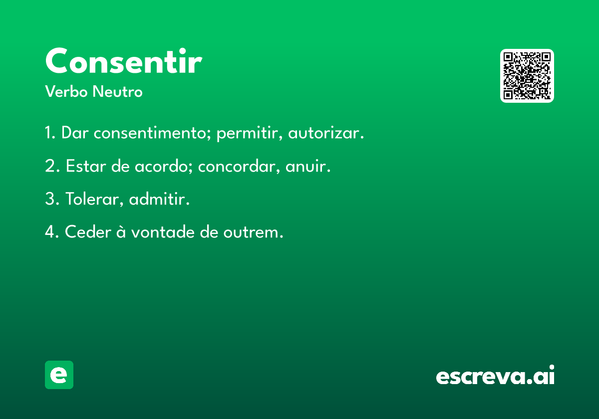 consentir