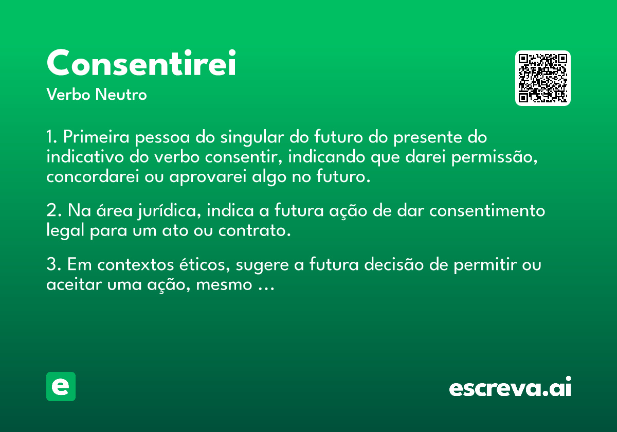 consentirei