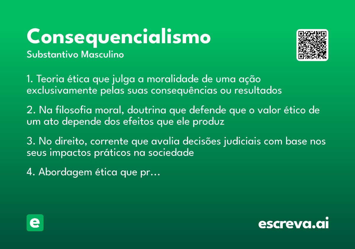 consequencialismo