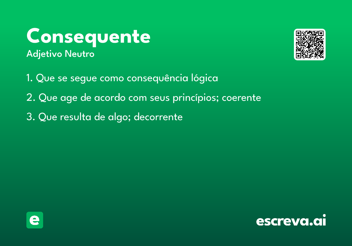 consequente