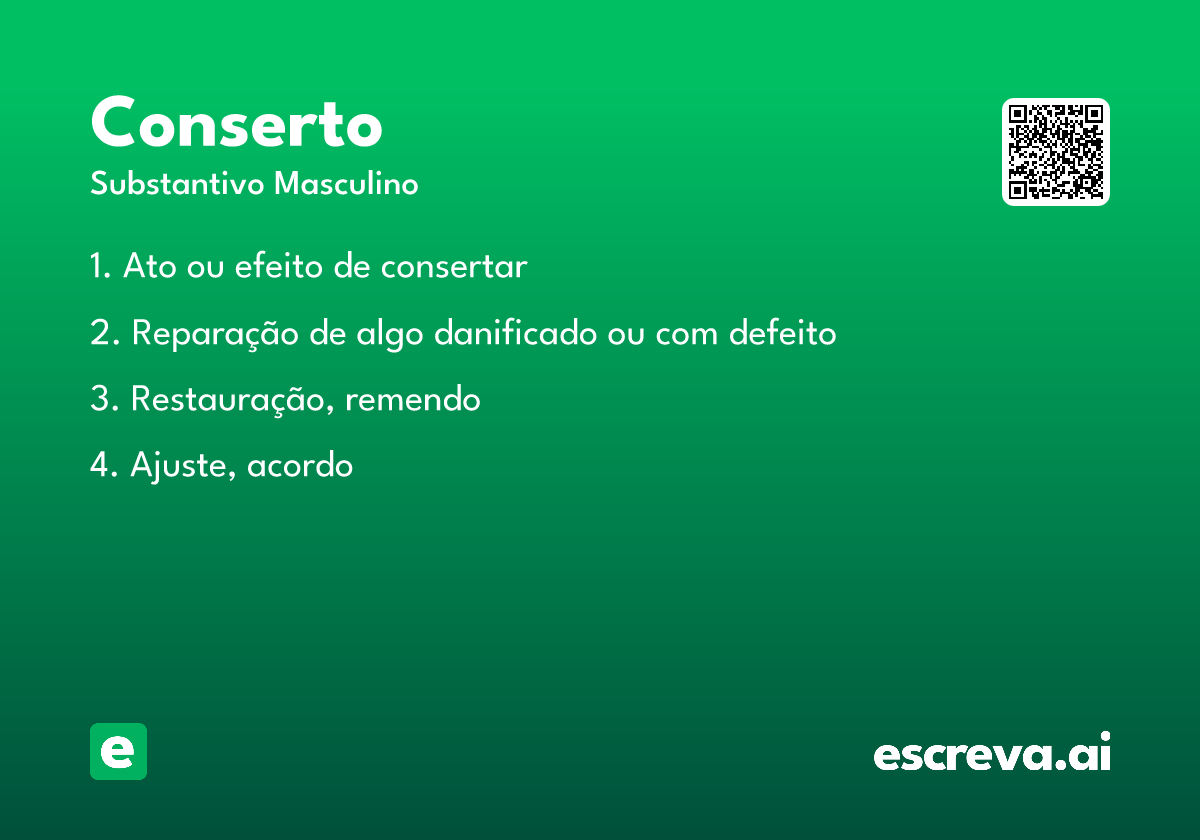 conserto