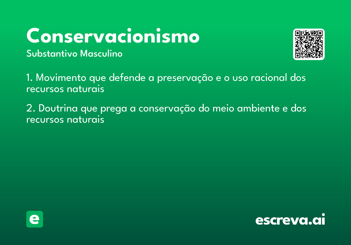 conservacionismo