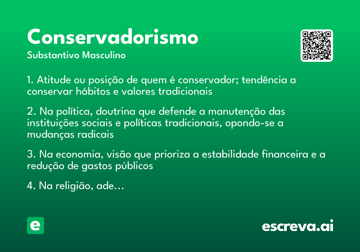 conservadorismo