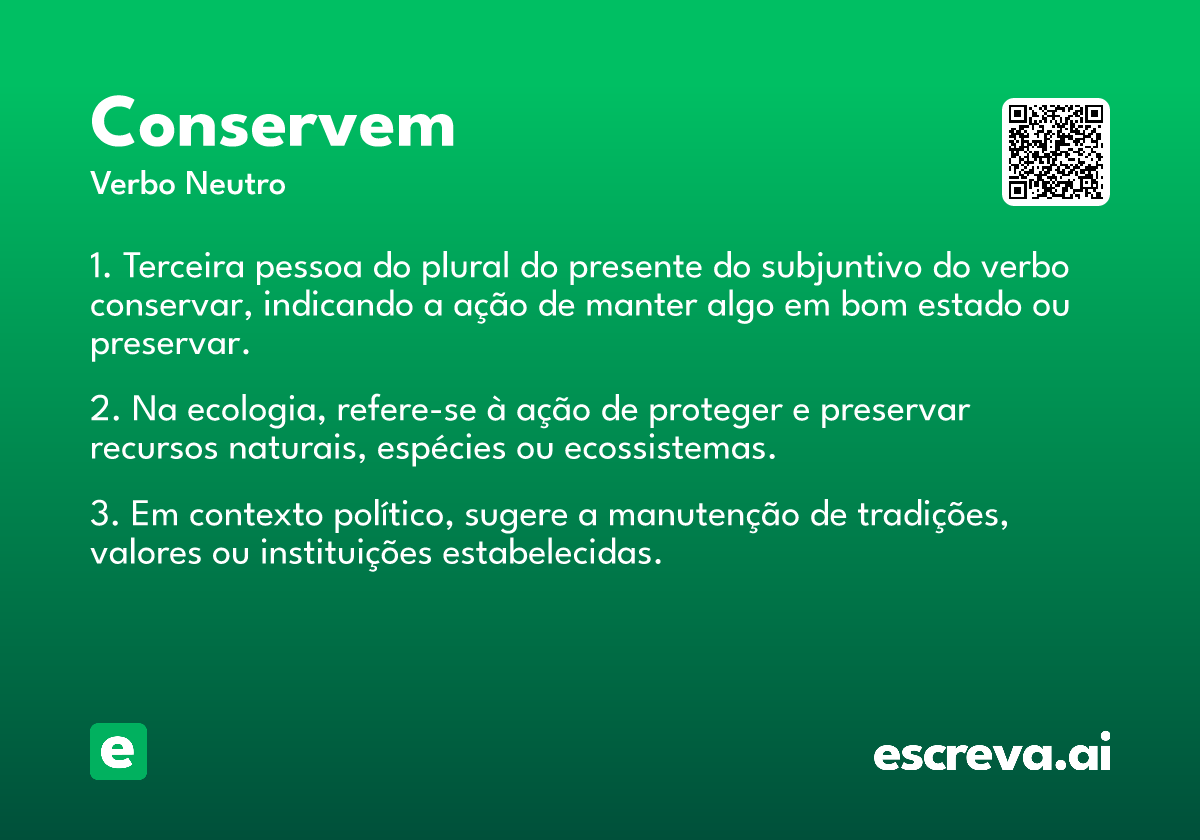 conservem