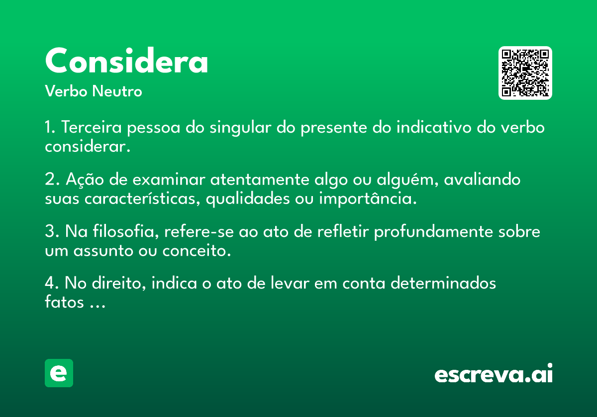 considera