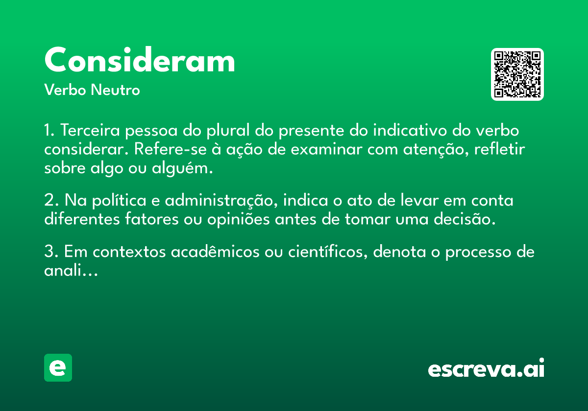consideram