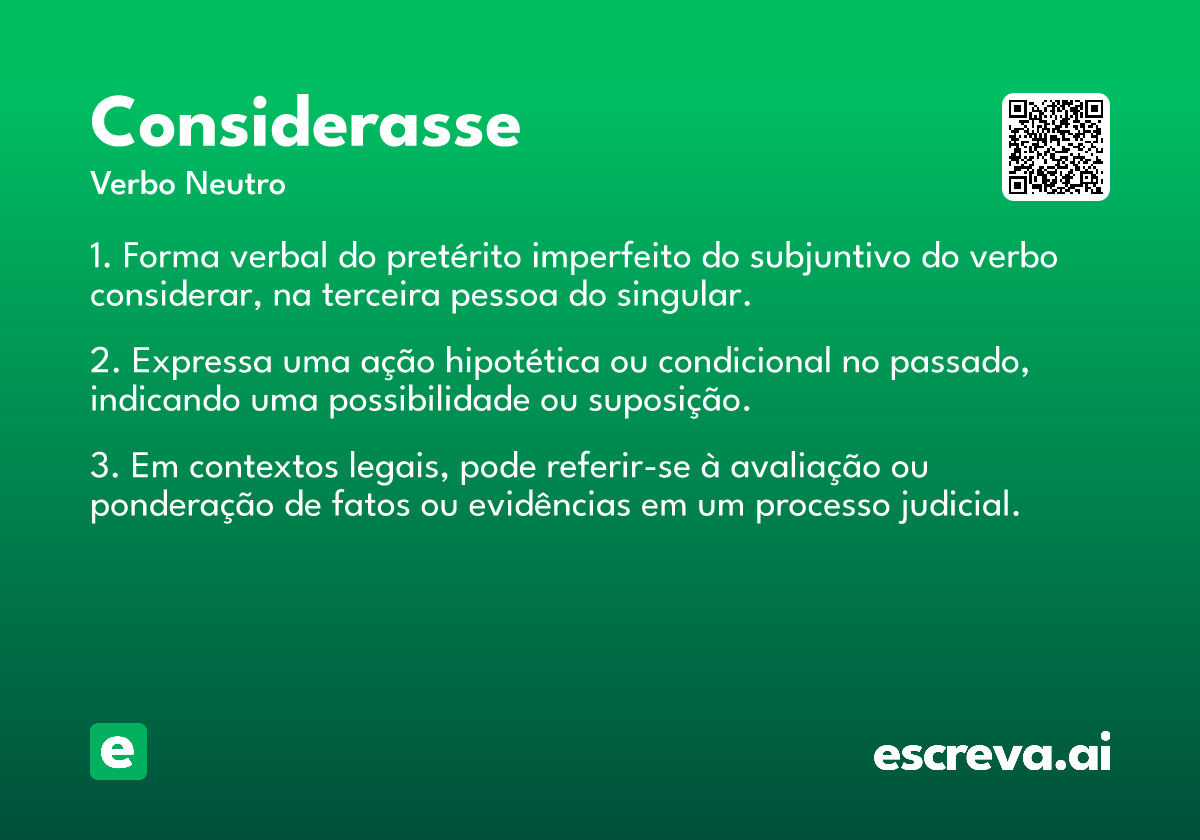 considerasse