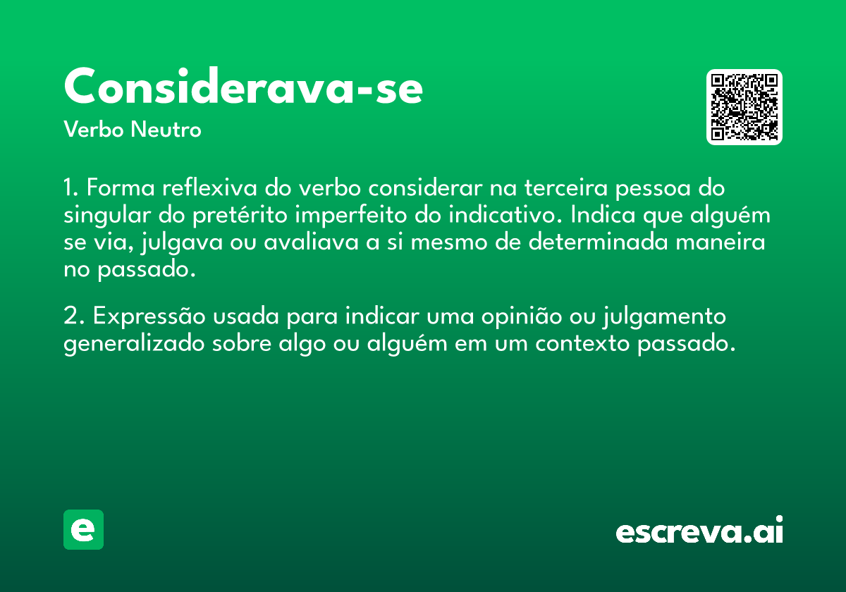 considerava-se