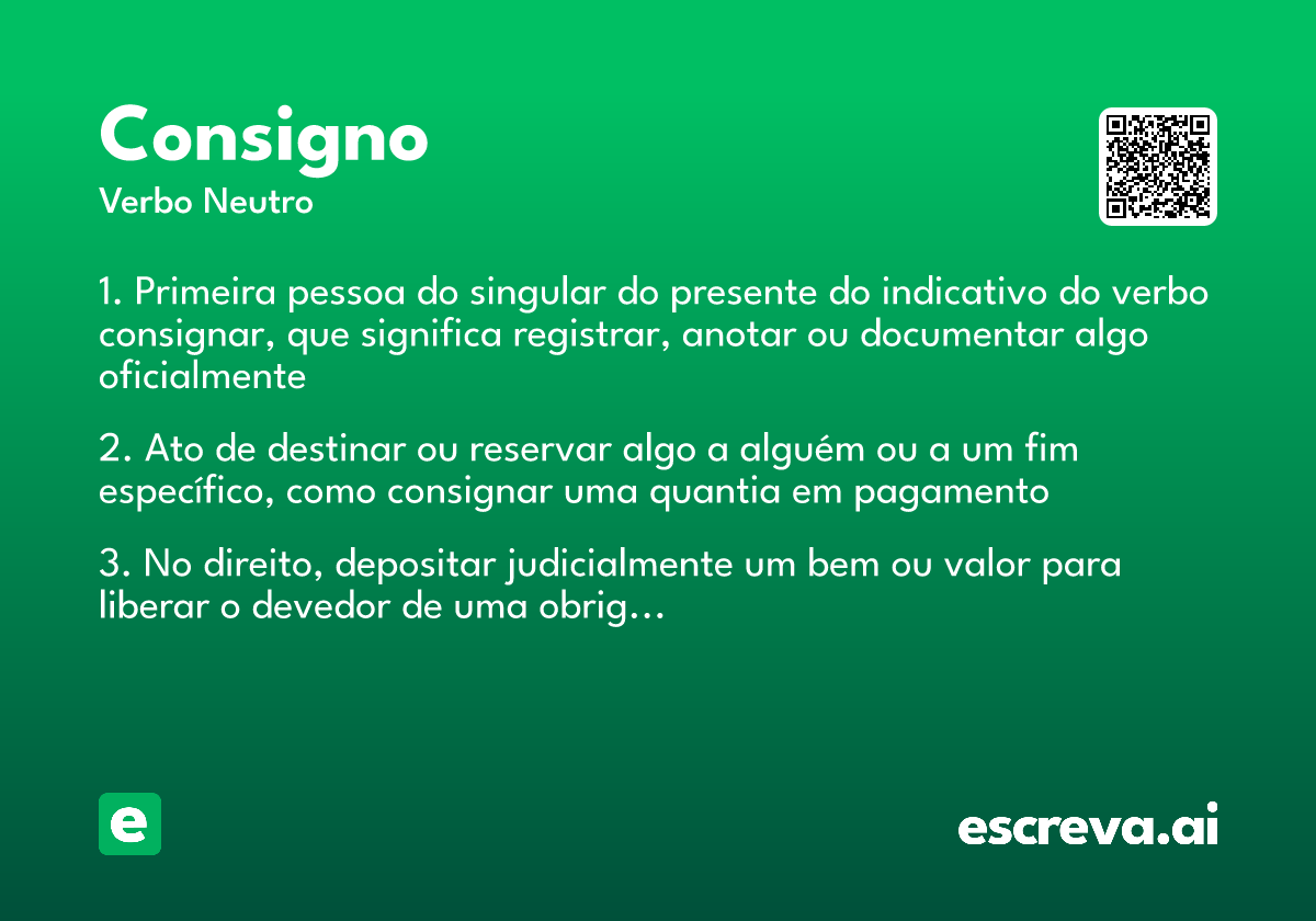 consigno