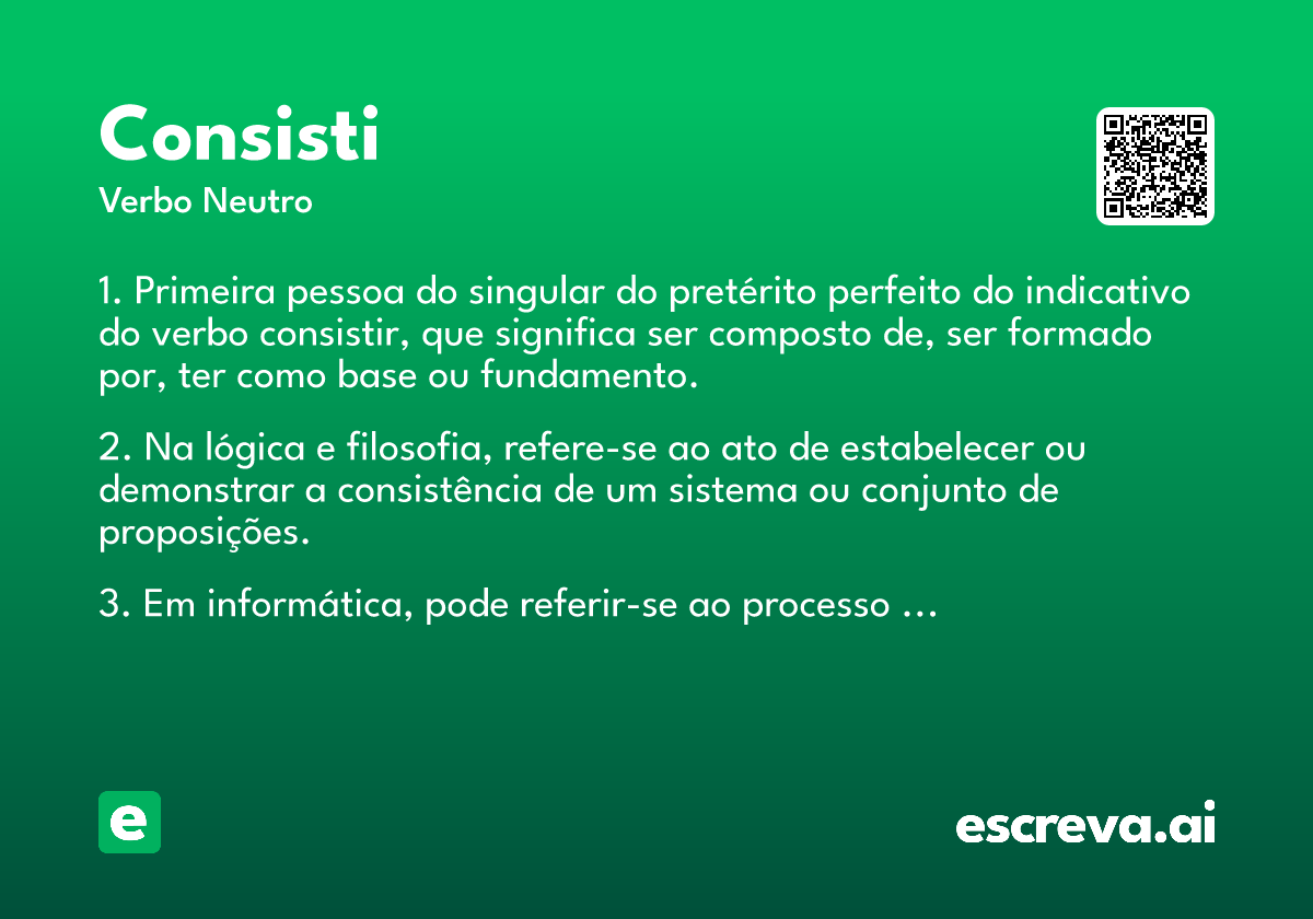 consisti