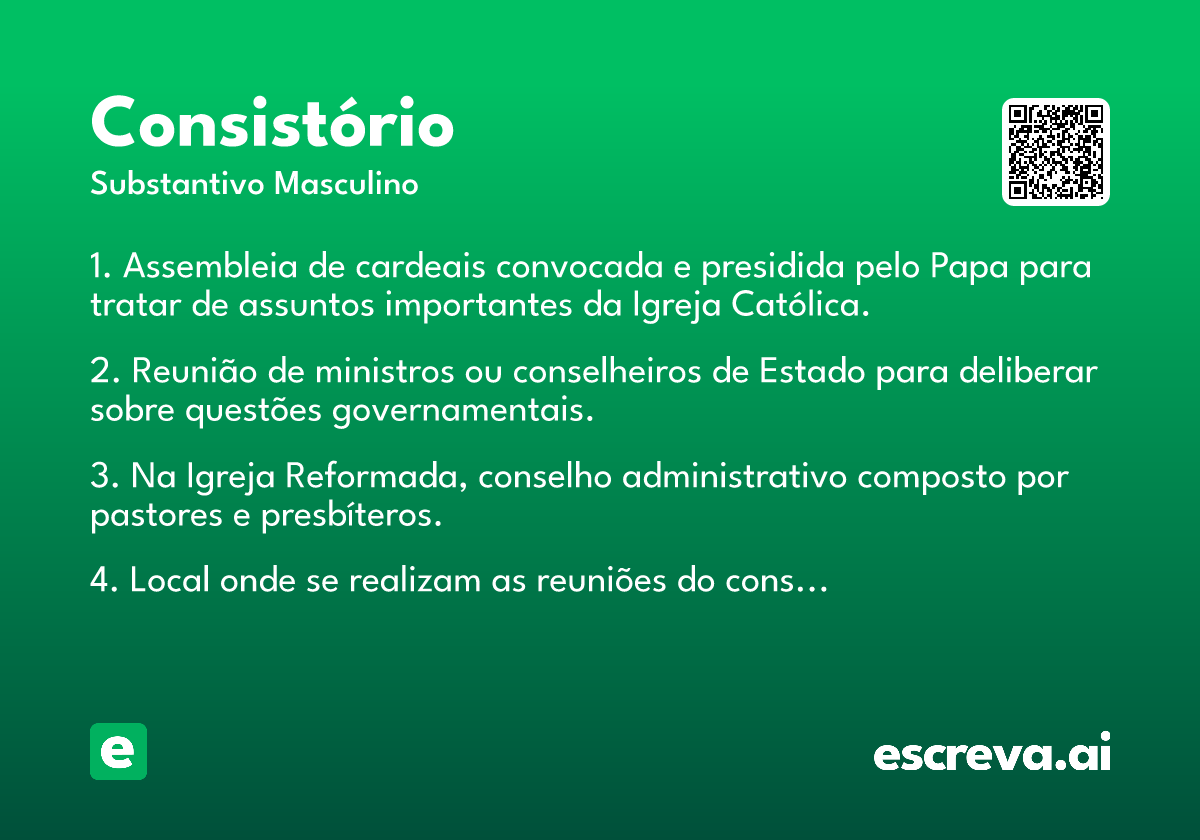 consistório