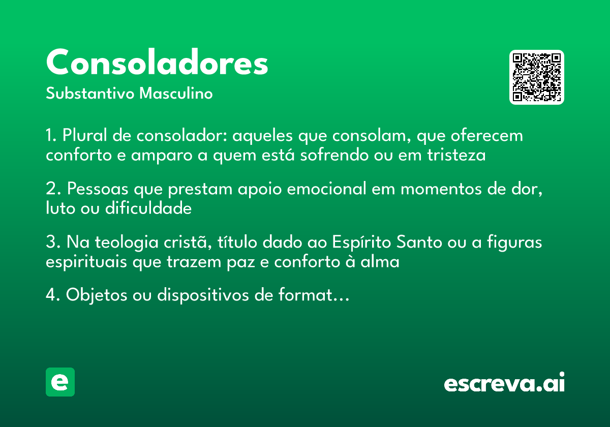 consoladores