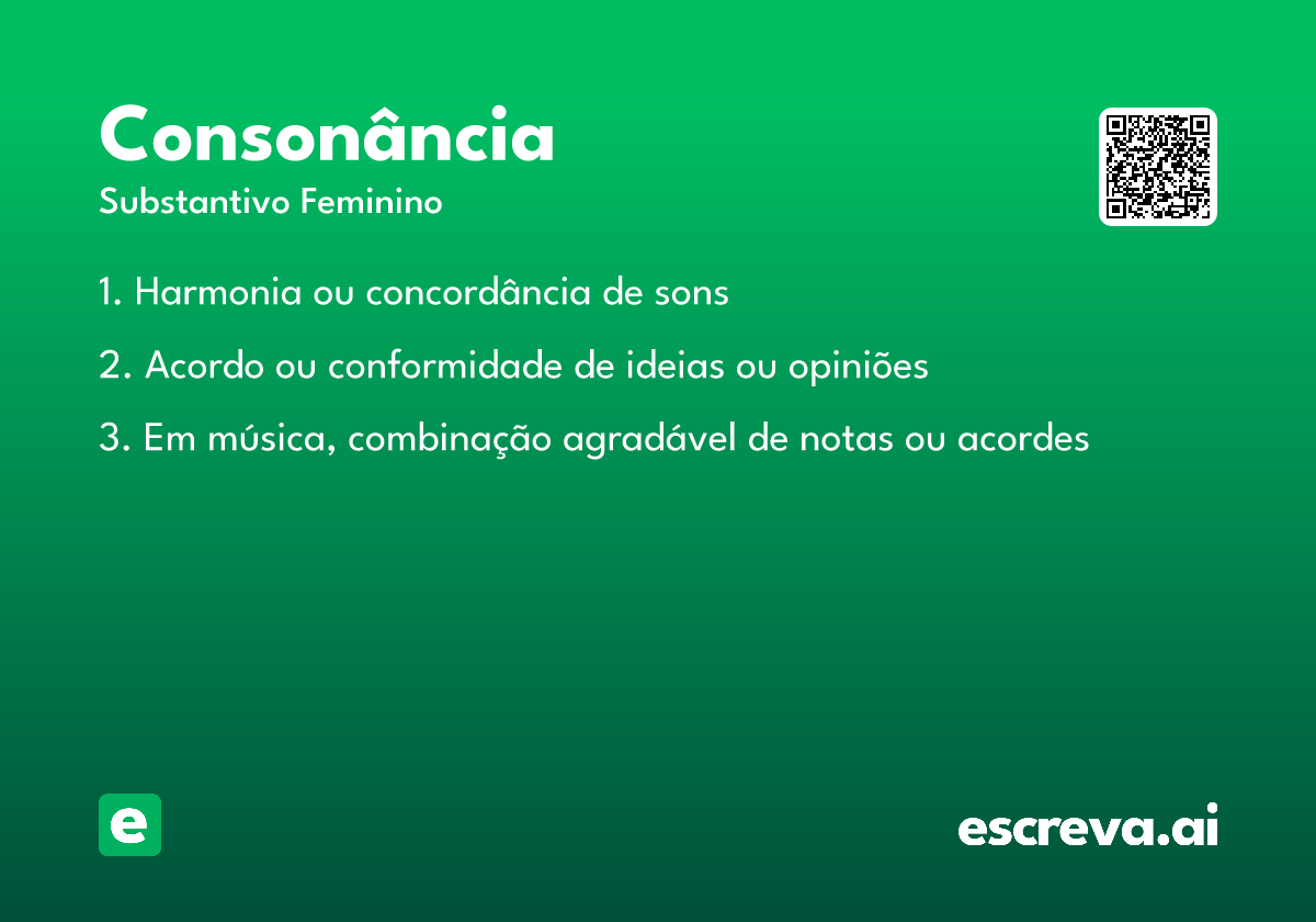 consonância