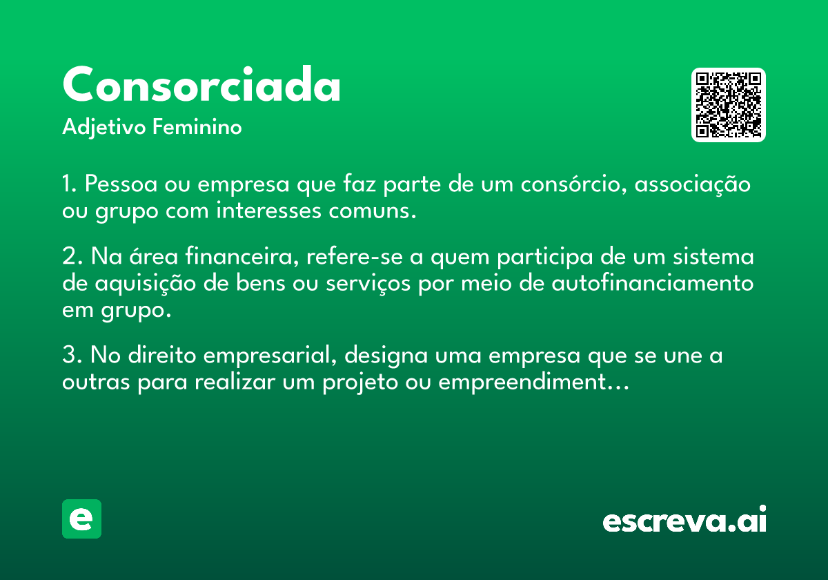 consorciada