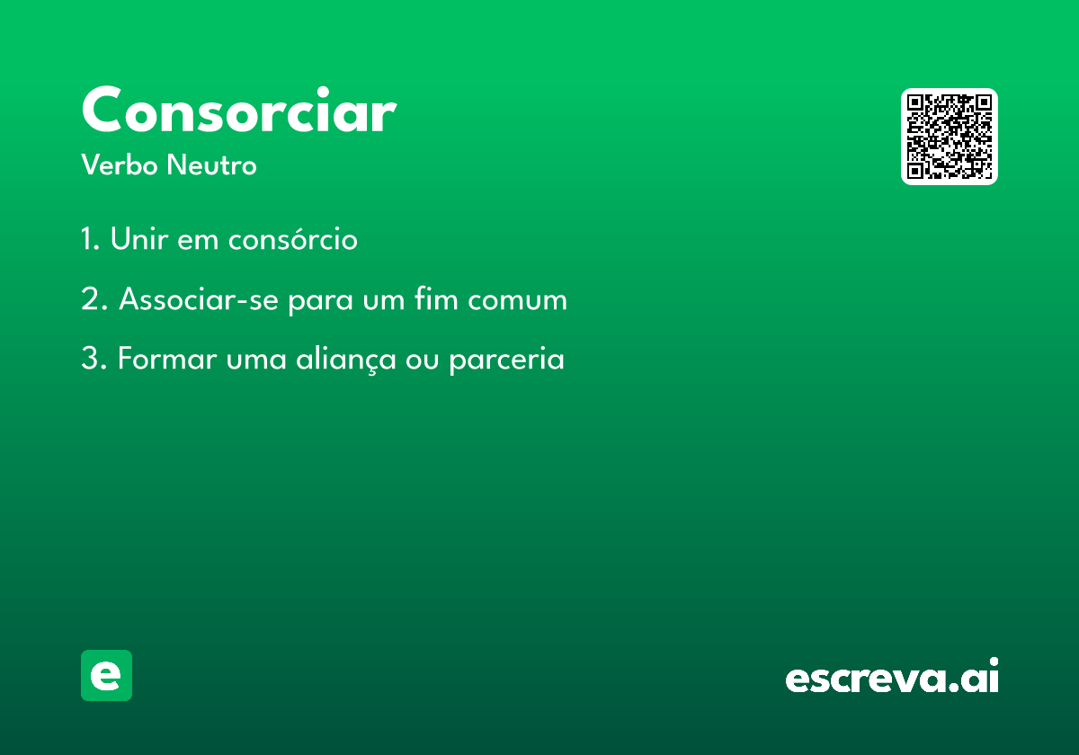 consorciar