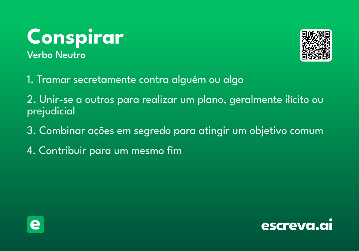 conspirar