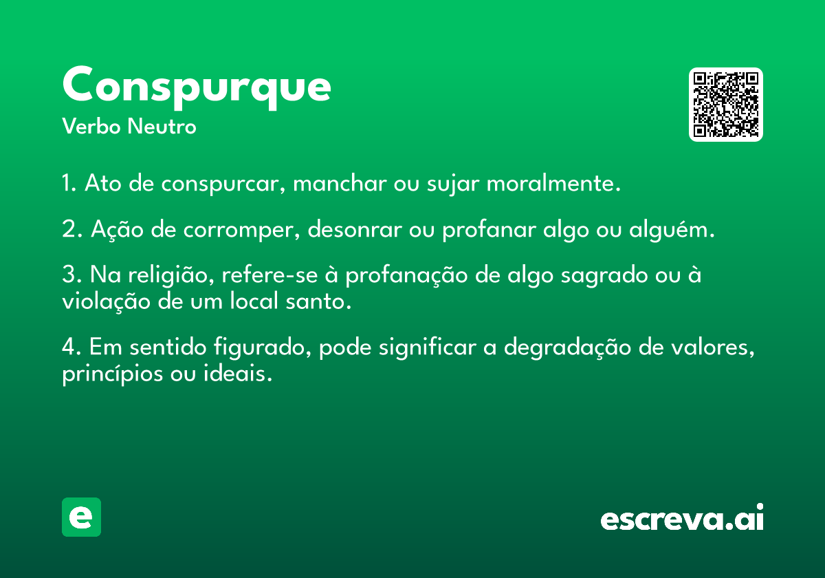 conspurque