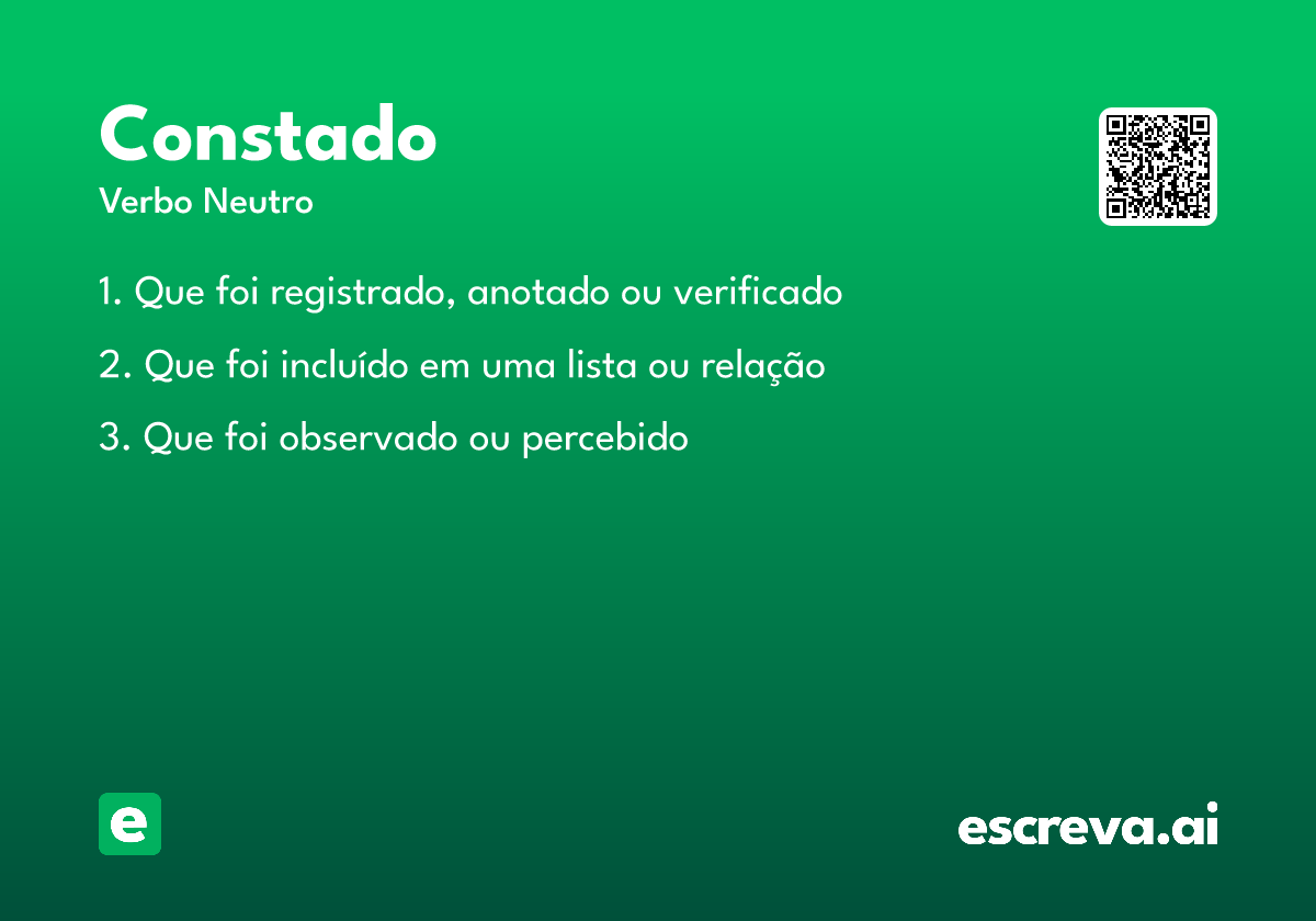 constado