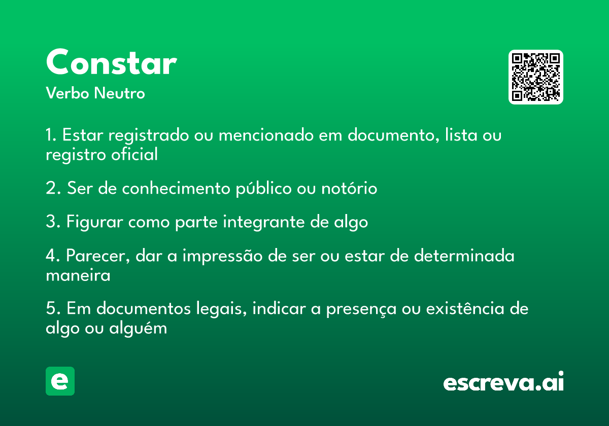 constar