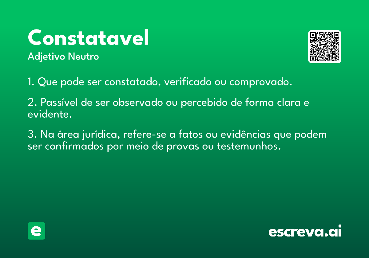 constatavel