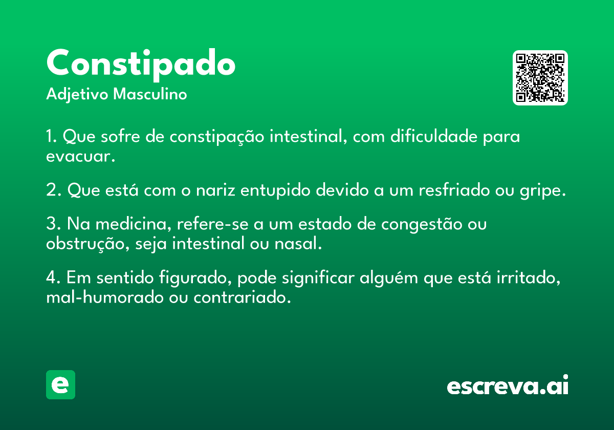 constipado
