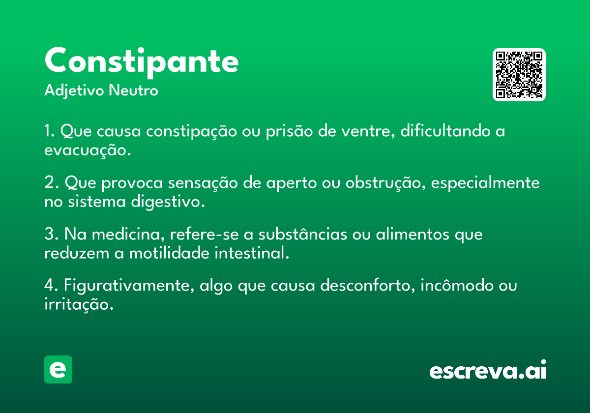 constipante