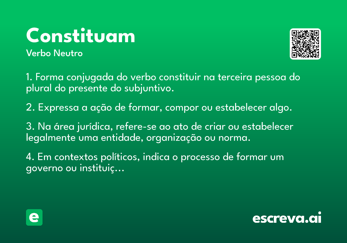 constituam