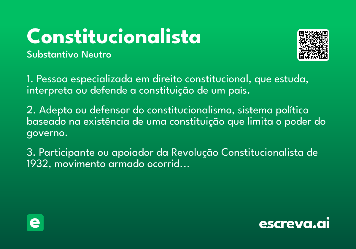constitucionalista