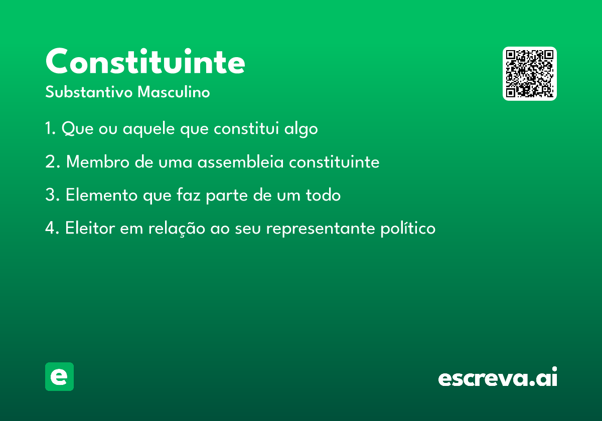 constituinte