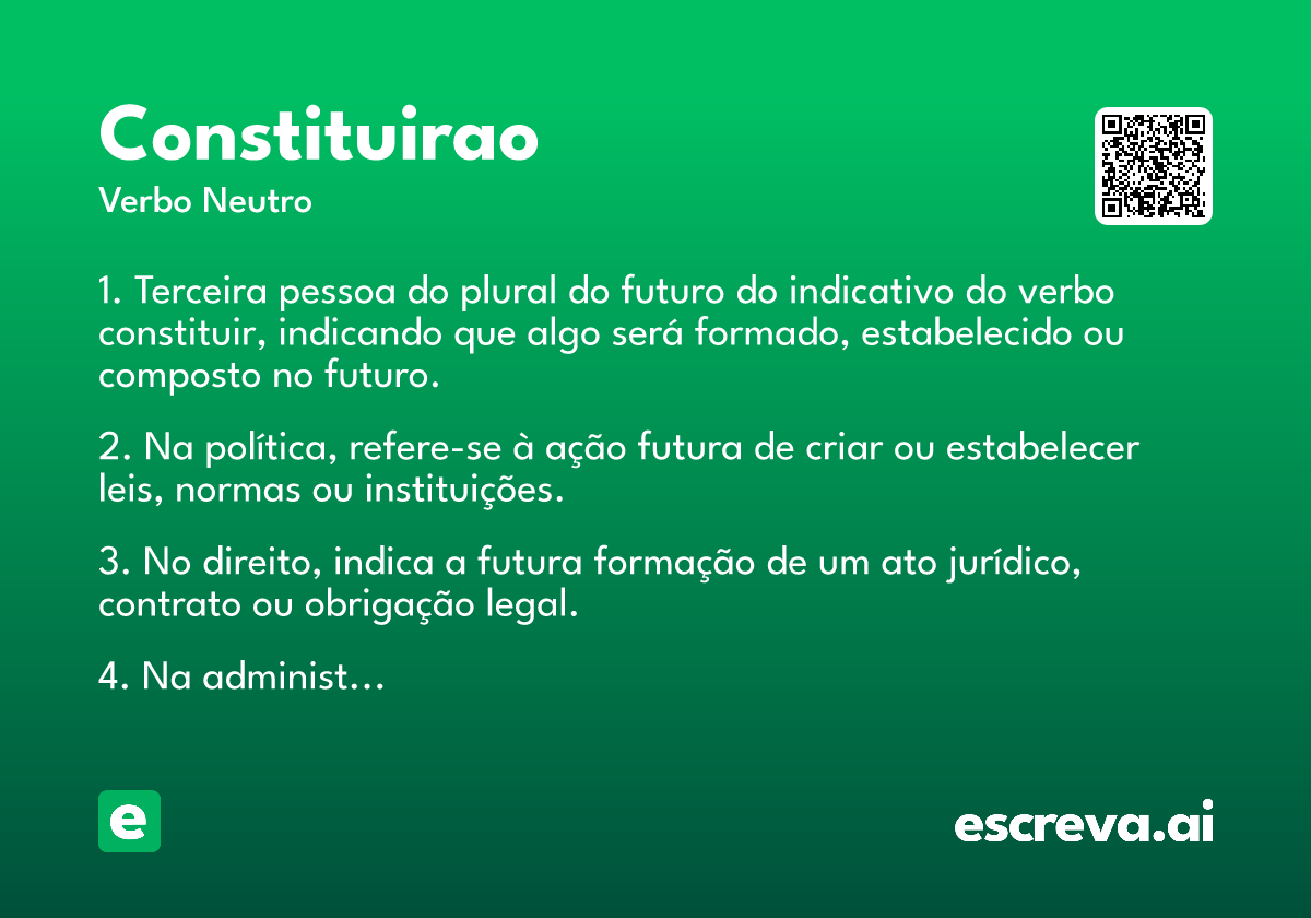 constituirao