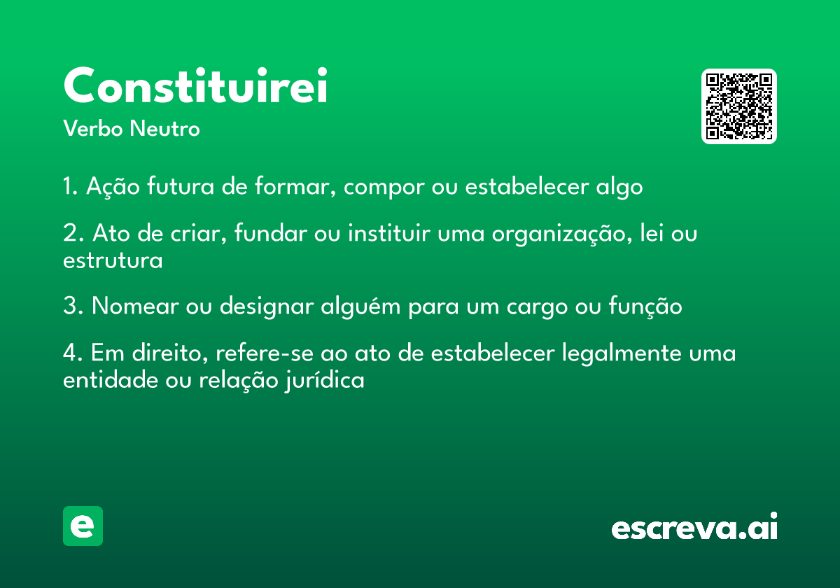 constituirei