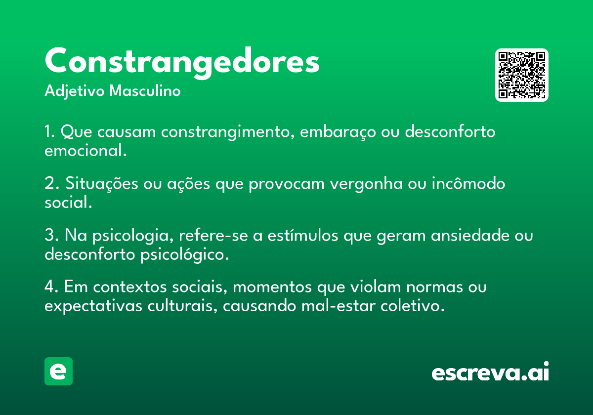 constrangedores