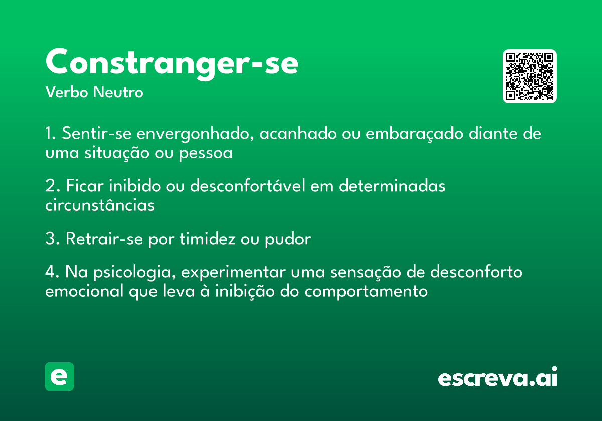 constranger-se