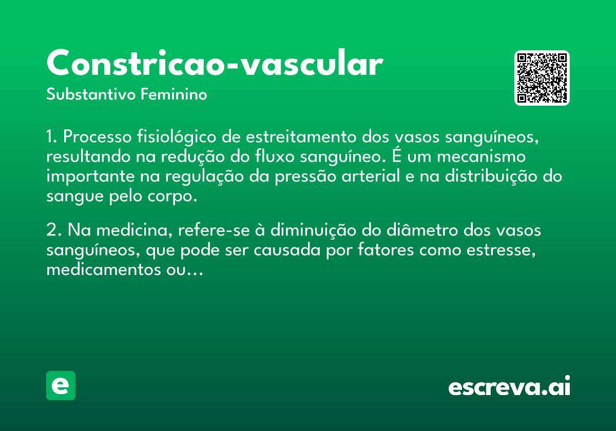 constricao-vascular