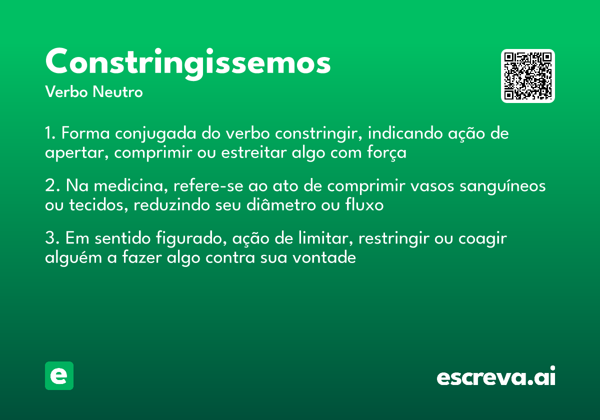 constringissemos