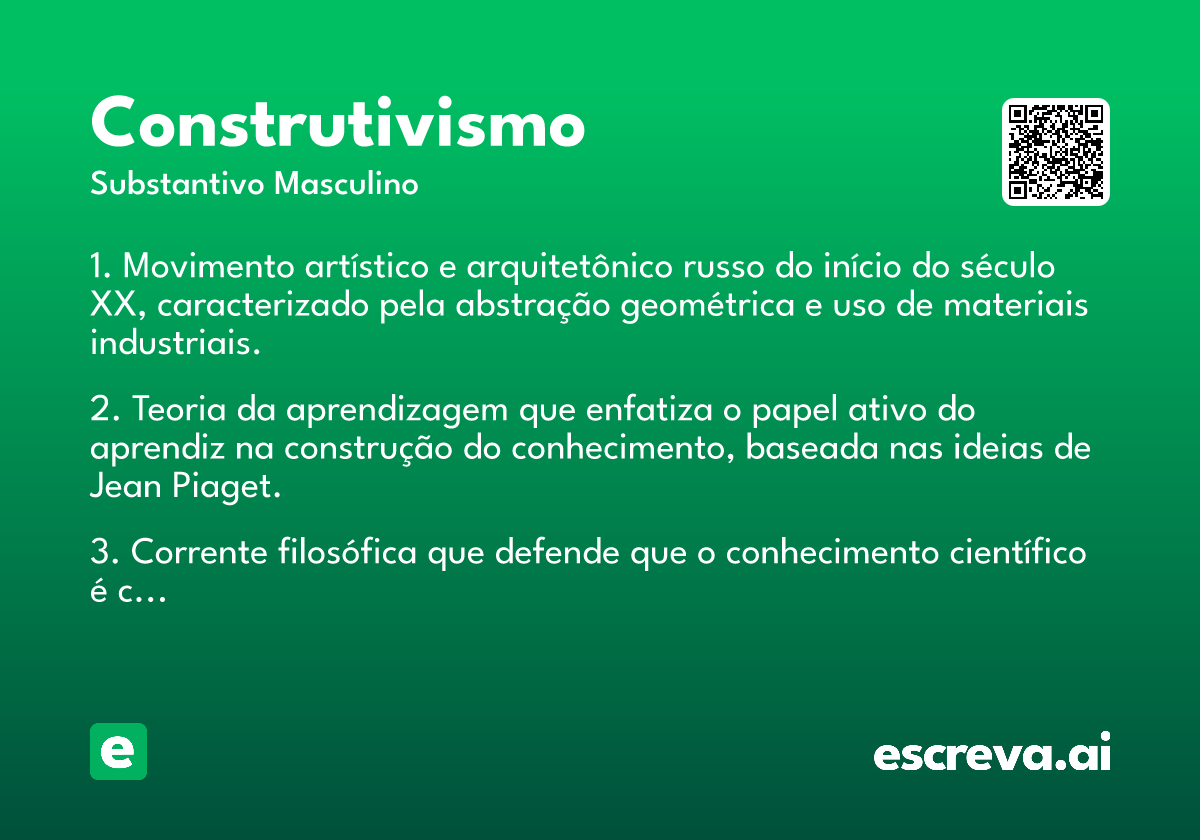 construtivismo
