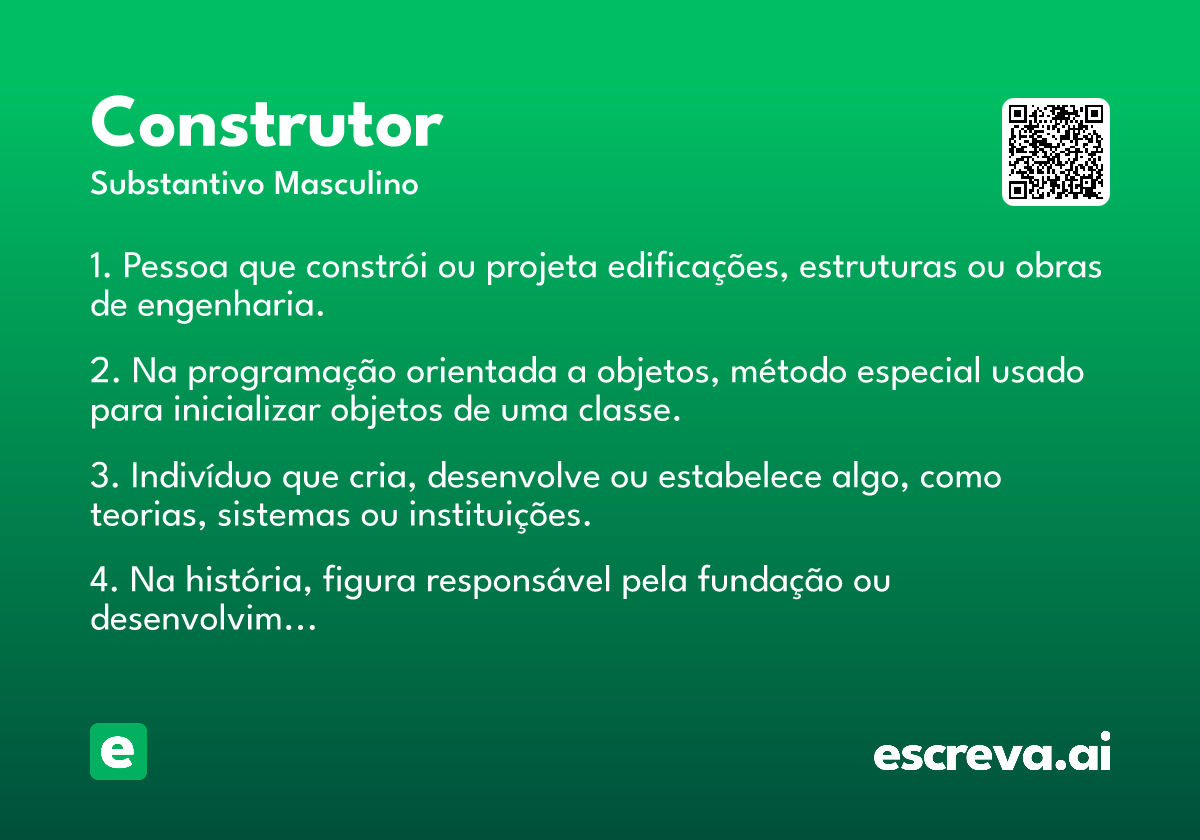 construtor